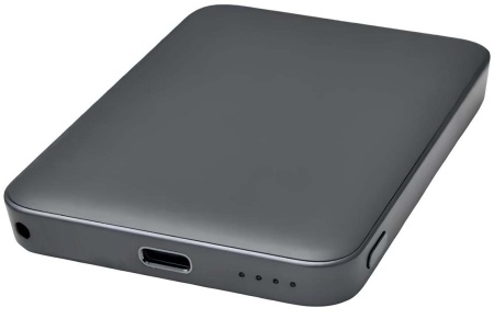 Купить Внешний аккумулятор Xiaomi Ultra-thin Power Bank with Built-in Cable 5000W 22.5W (PB0522S) Night Shadow Gray