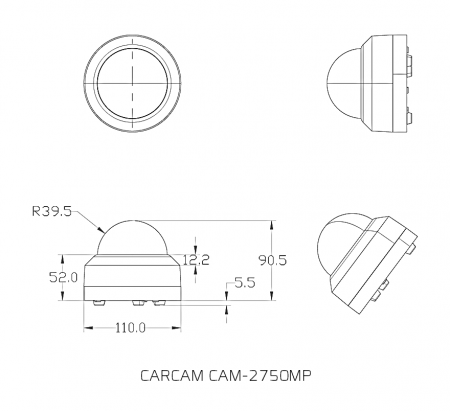 CARCAM CAM-2750MP