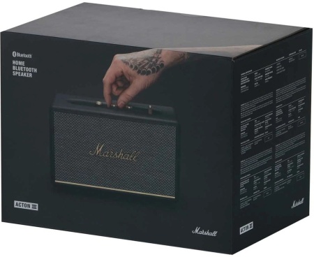 Marshall Acton 3 Bluetooth Speaker Black