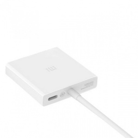 Xiaomi Mi USB-C to HDMI and Gigabit Ethernet Multi-Adapter - White