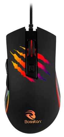 Купить Bosston Wired Gaming Mouse GM046 Black